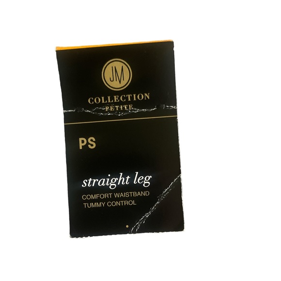 JM Collection Straight Leg Comfort waistband Tummy Control Size PS Lunar Grey - Picture 5 of 5